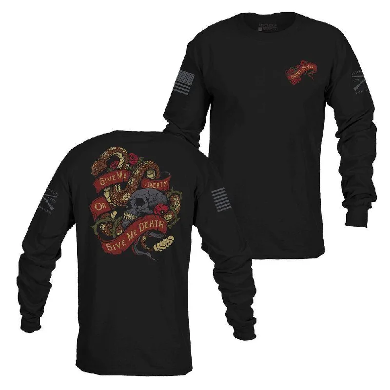 Liberty or Death Long Sleeve - Black